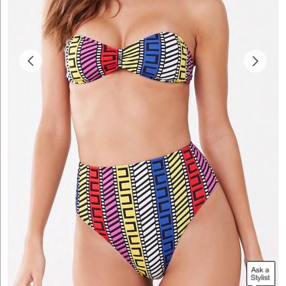 Forever 21 Abstract Bikini